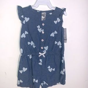 DENIM BABYGIRL ROMPER